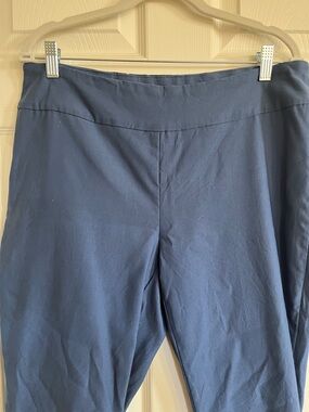 Blue Tribal Stretch Capris